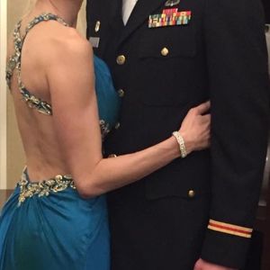 Sexy, La Femme Pageant/Prom Chiffon Dress